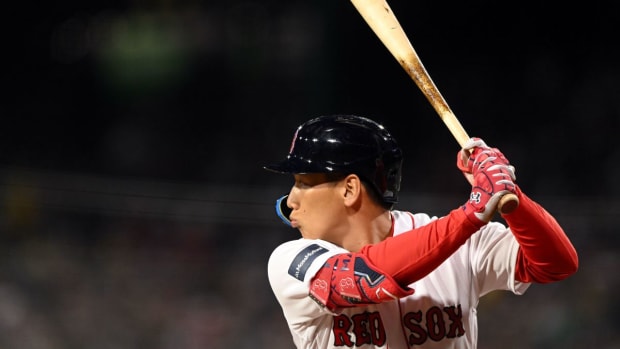 Boston Red Sox left fielder Masataka Yoshida